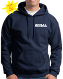 BC Rail (New Logo) Solid White - Pullover Hoodie