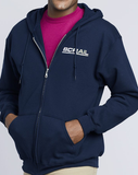 BC Rail (New) Logo - Zippered Hoodie