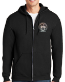 Zip - Canadian Pacific 1881 Beaver Shield Logo - Zippered Hoodie