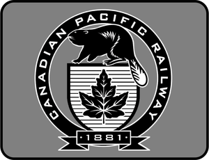 Canadian Pacific - Logo - 1881 Beaver Shield T-Shirt