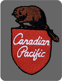 Canadian Pacific 1960's Beaver Shield Logo - Pullover Hoodie