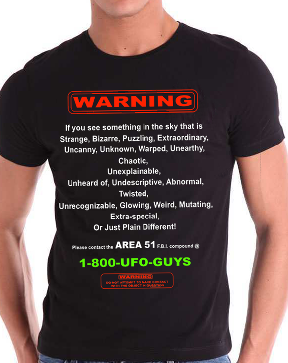 AREA 51 - 1-800-UFO-GUYS - T-shirt