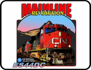 ES44DC Locomotive "Mainline Revolution" T-shirt
