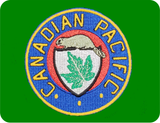 Canadian Pacific - CP Beaver Shield Logo (1920's) Embroidered Sweatshirt