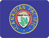 Zip - Canadian Pacific 1917-1929 Beaver Shield Logo - Zippered Hoodie