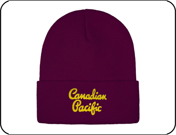 Canadian Pacific - 1950's Script Logo - Toque