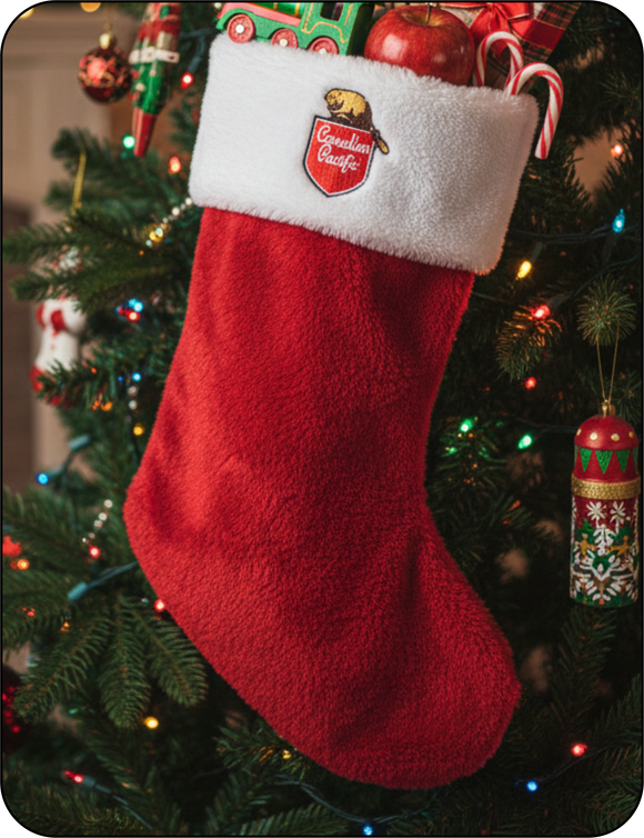 Canadian Pacific - 1950's Beaver Shield Logo - Stocking