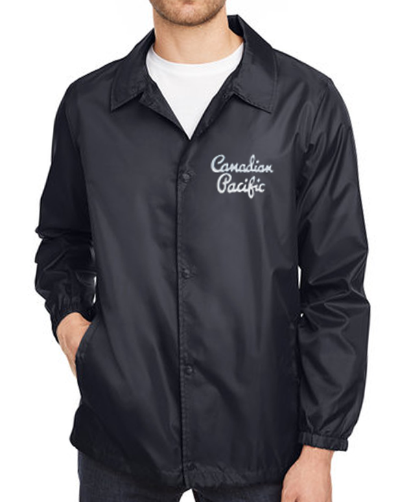Canadian Pacific - 1950's Script Lettering (White) - Team Jacket