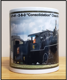 Alberta Prairie Rail Excursions #41 - 2-8-0 Consolidation - 11 oz Ceramic Coffee Mug