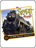 Canadian National 4-8-2 U1f Mountain "The Spirit of Alberta - 6060" Steam Locomotive T-shirt