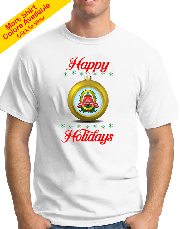 CPKC Holiday Train - Happy Holidays T-Shirt