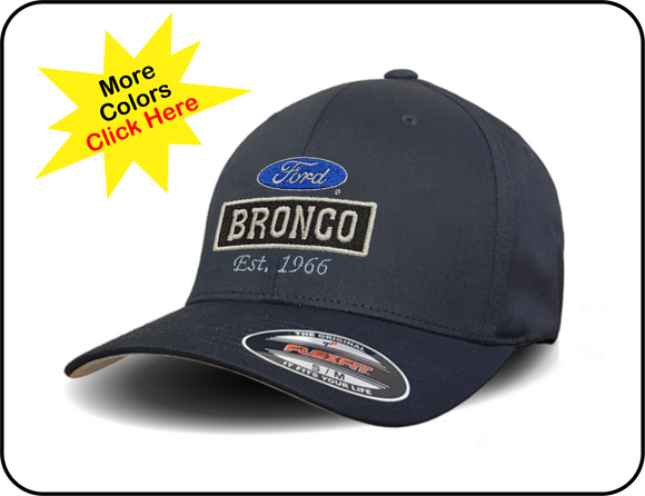 Heritage Ford Bronco - Flexfit & Truckers Cap