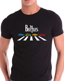 The Beetles - Abbey Road Volkswagen Parody T-shirt