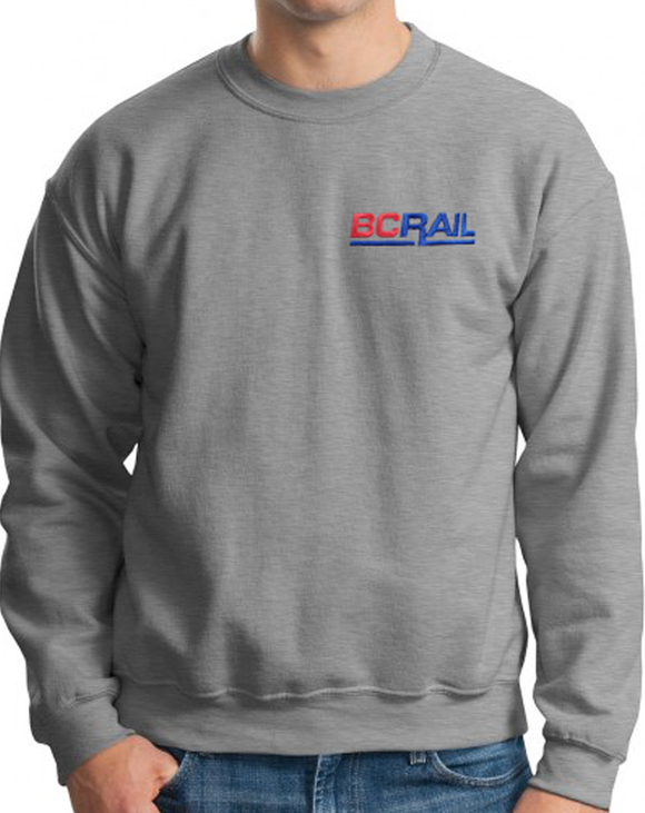 BC Rail New (Color) Logo Embroidered Sweatshirt