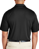 CN - Canadian National Tilted Wafer Tender Logo Performance Polo Shirt - Black