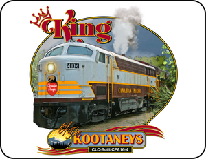 Canadian Pacific - CPC Built CPA-16-4 C-Liner "King of the Kootney's"
