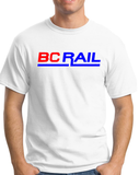 CN - BC Rail - British Columbia Railway Full Color "New" Logo T-shirt