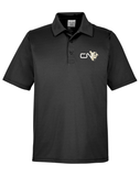 CN - CN North America Logo Performance Polo Shirt - Black