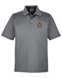 CN - CNR Serves All Canada Logo "Reefer Colors" Performance Polo Shirt - Charcoal