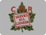 CNR Serves All Canada (Reefer Colors) Logo Embroidered Sweatshirt
