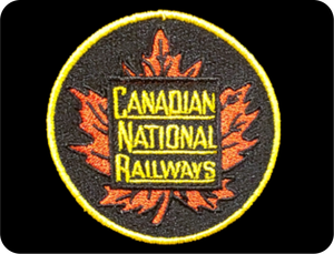 Canadian National Railways Round Tender Herald - Front & Back Embroidered Insulated Bomber Jacket