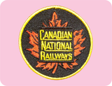 Canadian National Maple Leaf Tender Logo Embroidered Sweatshirt