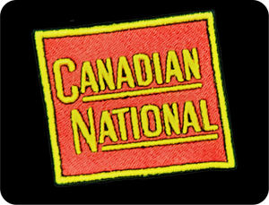 CN - Canadian National Tilted Wafer Logo - Pullover Hoodie