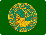 CN - Pacific Great Eastern (PGE) Logo - Long Sleeve Work Shirt