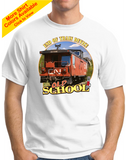 CN - Canadian National - CN Pointe Sainte Charles (PSC) Caboose "End of Train Device - Old School!" T-Shirt