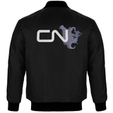 CN North America Logo - Front & Back Embroidered Insulated Bomber Jacket