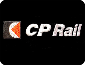 Canadian Pacific - CP Rail Multimark Logo Embroidered Sweatshirt
