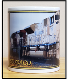 Canadian Pacific SD70ACU Military Locomotive #7021 Army (Arid Regions) 11 oz Ceramic Coffee Mug