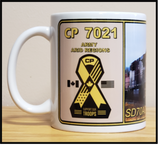 Canadian Pacific SD70ACU Military Locomotive #7021 Army (Arid Regions) 11 oz Ceramic Coffee Mug