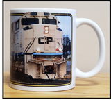 Canadian Pacific SD70ACU Military Locomotive #7021 Army (Arid Regions) 11 oz Ceramic Coffee Mug