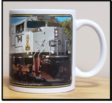 Canadian Pacific SD70ACU Military Locomotive #7022 Navy 11 oz Ceramic Coffee Mug