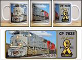 Canadian Pacific SD70ACU Military Locomotive #7023 Air Force 11 oz Ceramic Coffee Mug