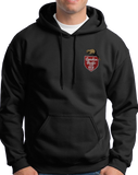 Canadian Pacific Steam Era "Spans The World" Beaver Shield - Pullover Hoodie