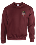 Canadian Pacific Steam Era "Spans The World" Beaver Shield - Embroidered Sweatshirt