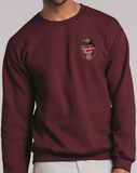 Canadian Pacific Steam Era "Spans The World" Beaver Shield - Embroidered Sweatshirt