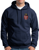Canadian Pacific Steam Era "Spans The World" Beaver Shield - Pullover Hoodie