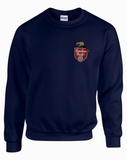 Canadian Pacific Steam Era "Spans The World" Beaver Shield - Embroidered Sweatshirt
