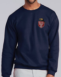 Canadian Pacific Steam Era "Spans The World" Beaver Shield - Embroidered Sweatshirt