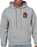 Canadian Pacific Steam Era "Spans The World" Beaver Shield - Pullover Hoodie