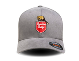 Canadian Pacific 1950's Beaver Shield Logo - Flexfit & Snap Back Cap