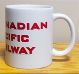 Mug - Canadian Pacific - 1881 Beaver Shield Logo - 11 oz Ceramic Coffee Mug