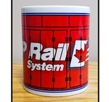 Mug - Canadian Pacific - CP Rail Systems Logo - 11 oz Ceramic Coffee Mug