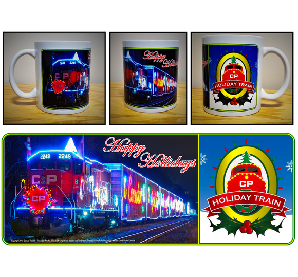 Mug - Canadian Pacific - CP Holiday Train - 11 oz Ceramic Coffee Mug