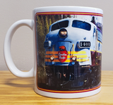 Mug - Canadian Pacific - The Royal Canadian Pacific (RCP) in the Mountains - 11 oz Ceramic Coffee Mug