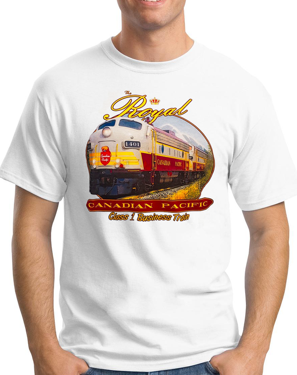 Canadian Pacific - Royal Canadian Pacific - RCP Class 1 Business Train T-Shirt