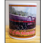 Mug - Canadian Pacific 2-10-4 T1c Selkirk Steam Locomotive No. 5931 - 11 oz Ceramic Coffee Mug